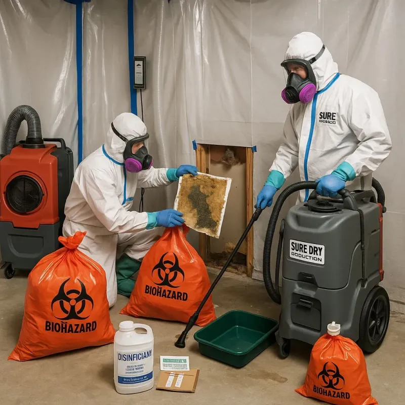 Contaminated Water Handling Protocols process in Simpsonville, KY